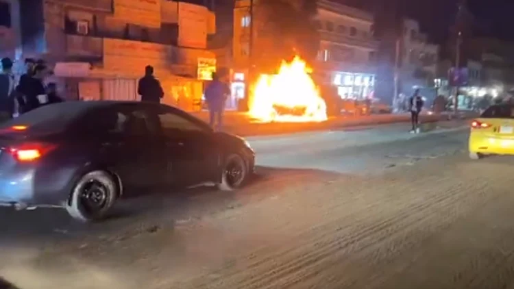 עיראק בגדד פצצה כטב"ם
