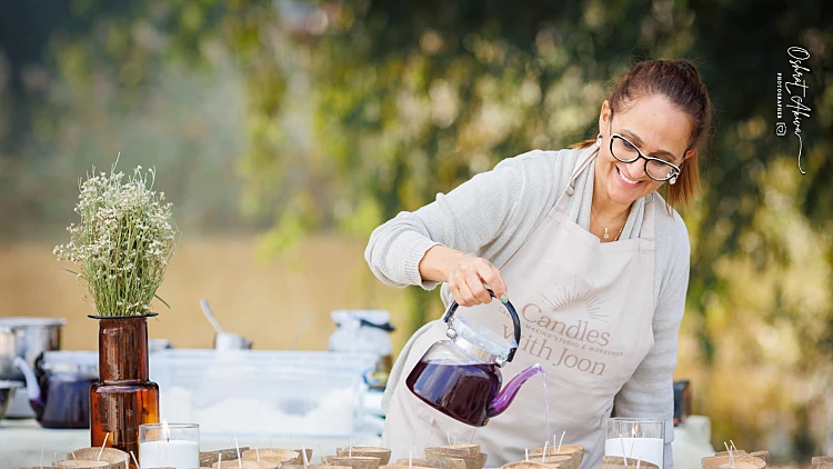 Candles with Joon של לירז ארז שרגאי