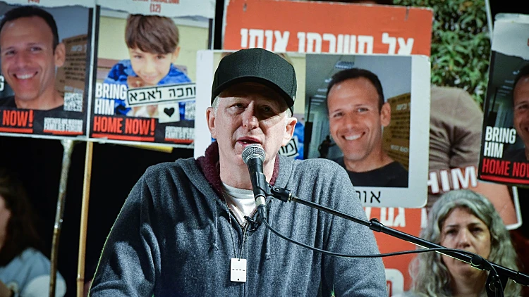 "עשייה מבורכת": השחקן מייקל רפפורט בביקור בנט"ל