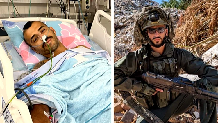 "אני נועדתי להמשיך": לוחם הקומנדו שניצל ב"נובה" - ונפצע בעזה