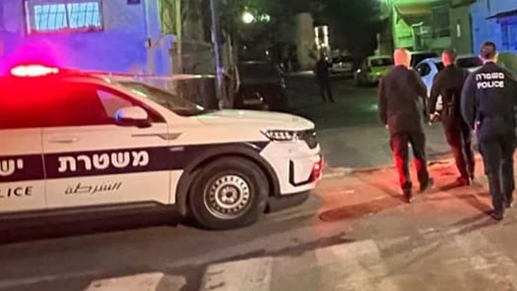 זירת אירוע זריקת רימון בסביון, במסגרת סכסוך העבריינים