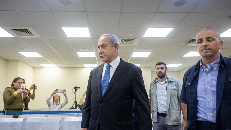 נתניהו בוועדה לחקירת אסון מירון