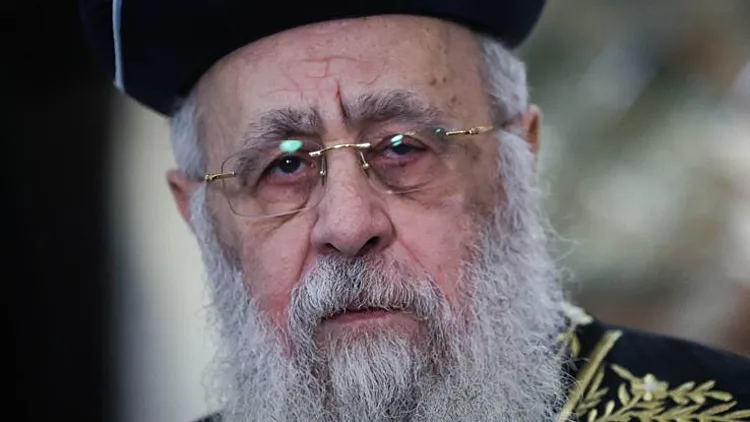 הרב הראשי: "יכריחו אותנו ללכת לצבא? ניסע לחו"ל"