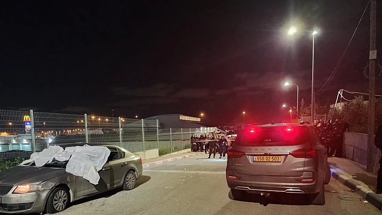 זירת הרצח בבאקה אל-גרבייה