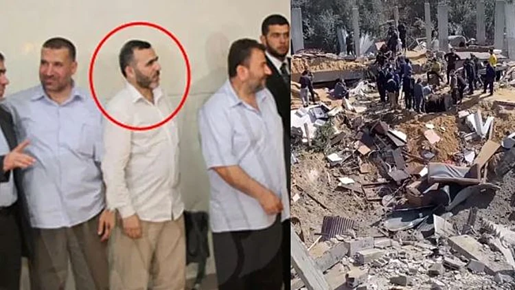 מרוואן עיסא לצד זירת התקיפה