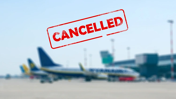 ריינאייר מבטלת טיסות שדה תעופה