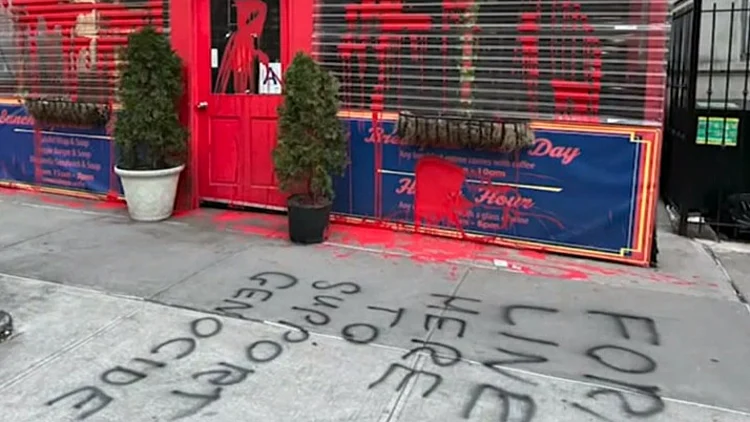 "מפחיד": אנטישמיות נגד המסעדה הישראלית במנהטן