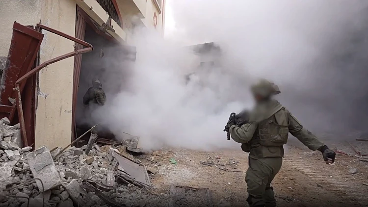 פעילות אוגדה 162 ברצועת עזה צה"ל לוחם חייל