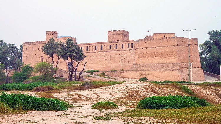 Archaeological,castle,in,susa,(sush),,iran.