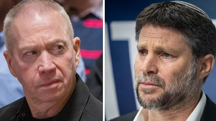 סמוטריץ' נגד גלנט: "המשך של הקונספציה שהביאה את הטבח"