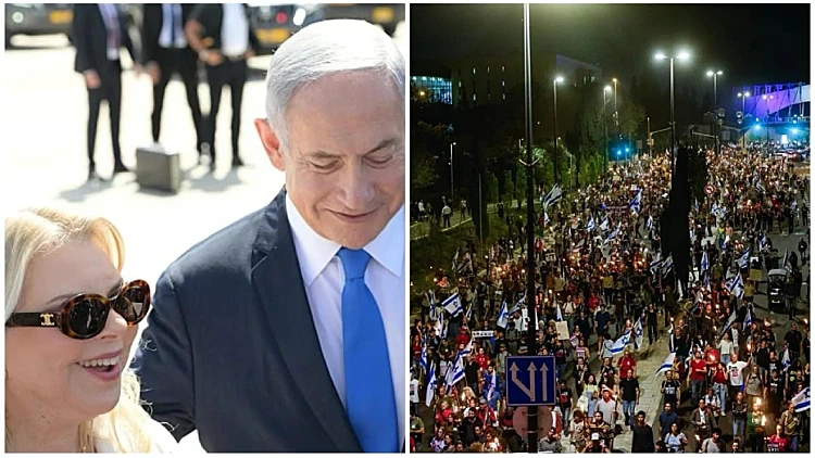 ראש הממשלה בנימין נתניהו ורעייתו שרה