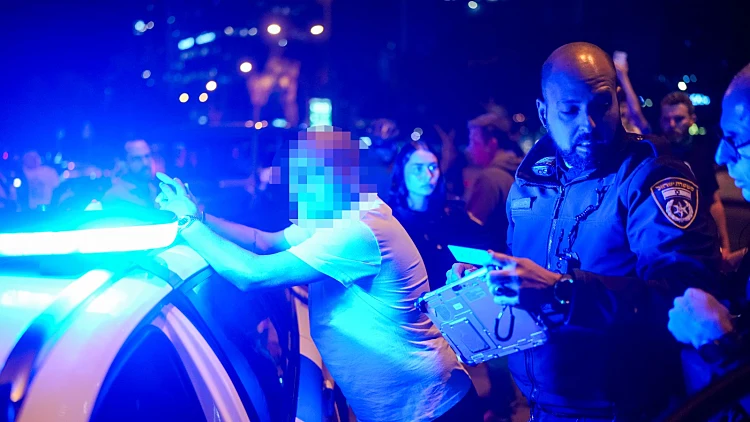 מחאת ענק בת"א: 5 מפגינים נפצעו קל-בינוני מדריסה, הנהג נעצר