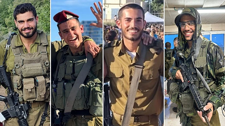 קצין ושלושה לוחמים מביה"ס לקומנדו נפלו בקרב בדרום הרצועה