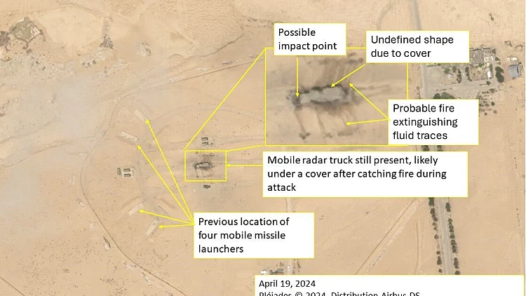 תיעוד: ההחלפה של סוללת ההגנה האווירית באיספהאן