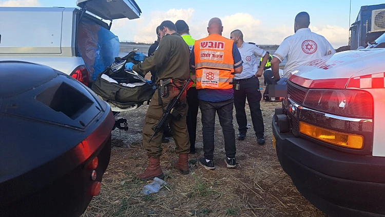 זירת הירי בקריית אתא