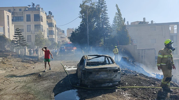 בחסות השרב: שריפות פרצו בירושלים ובבית שמש
