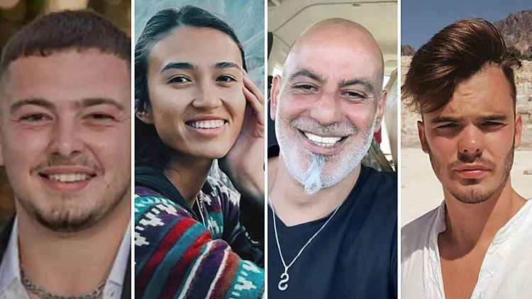 אחרי 246 ימים בשבי: צה"ל חילץ ארבעה חטופים חיים מהרצועה