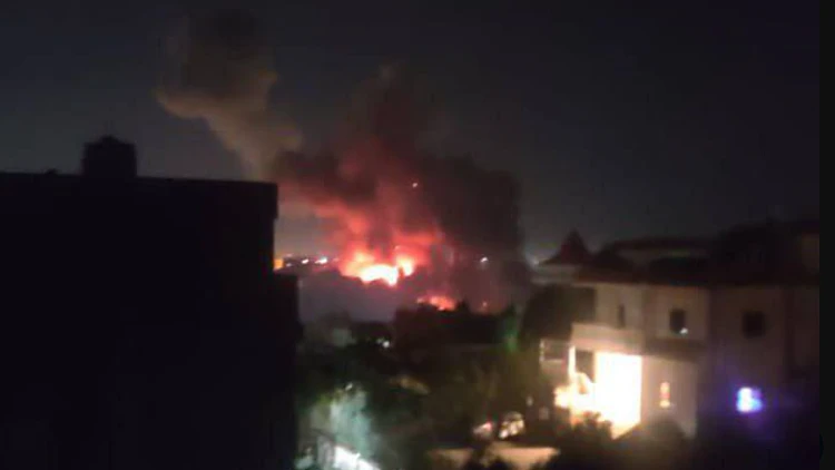 דיווח: תקיפה ישראלית על בניין בדרום לבנון; שריפות ברחבי הצפון