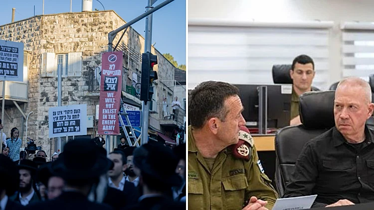 גלנט קיבל את המלצת צה"ל: חרדים יוזמנו לצו ראשון תוך חודש
