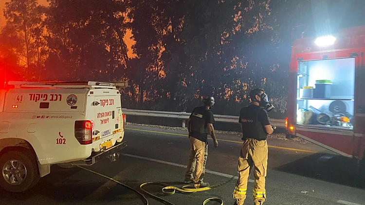 כ-40 שיגורים בירי מאסיבי לצפון; צה"ל תקף מחבלי חיזבאללה