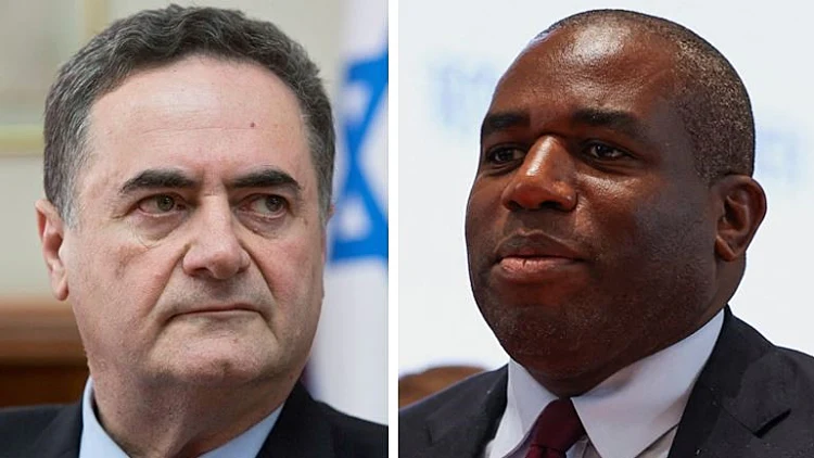 כ"ץ לשר החוץ הבריטי על עיצומי הנשק: "מאוכזבים עמוקות"