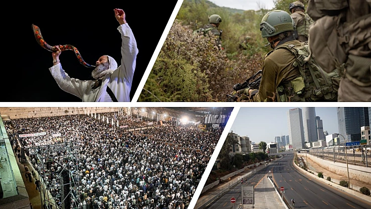 בצל המלחמה ובציפייה לעסקה: ישראל מציינת את יום הכיפורים