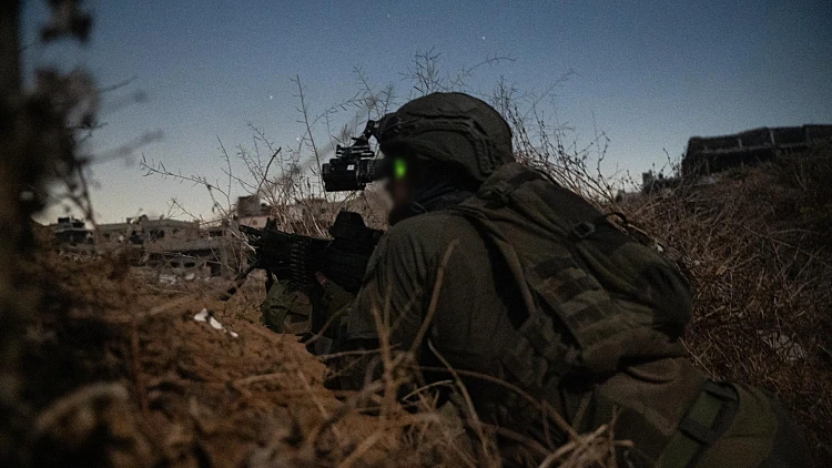 פעילות הכוחות ברצועת עזה