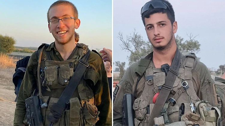 "חלק מחבורה לוחמת של גדוד שקד": מאות בהלוויתם של יאיר ואיתי