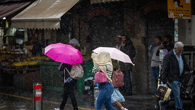 התחזית: הגשם חוזר הלילה, לקראת מהפך במזג האוויר