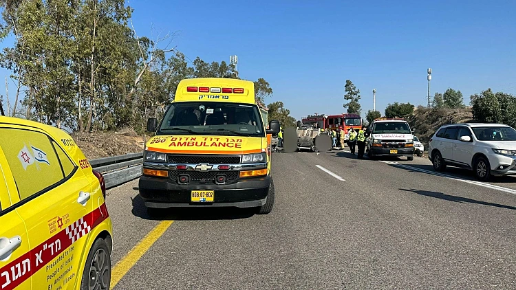 הקטל בכבישים: אישה נהרגה בתאונה סמוך לניר עם בעוטף עזה