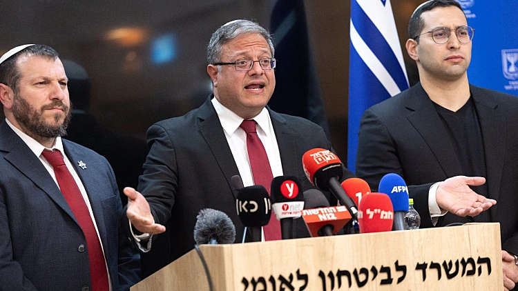 בן גביר מודיע על פרישה מהממשלה