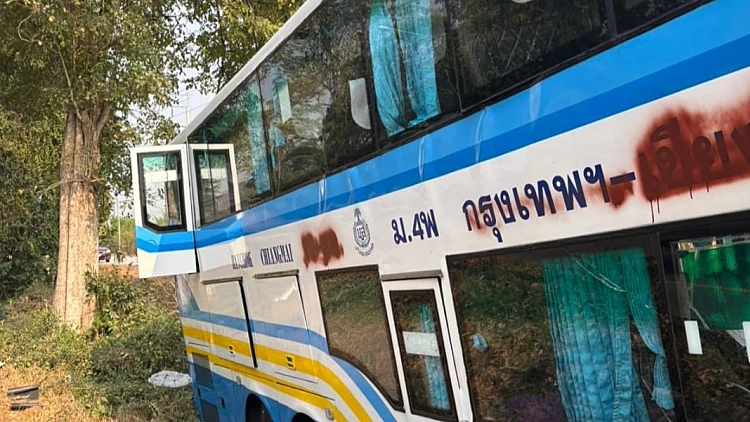 6 ישראלים נפצעו בתאונת אוטובוס בצפון תאילנד