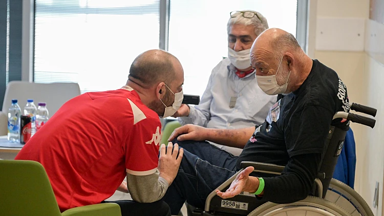 איציק הורן, אחרי שחרור בנו מהשבי: "סוף סוף הגענו ליום הזה"