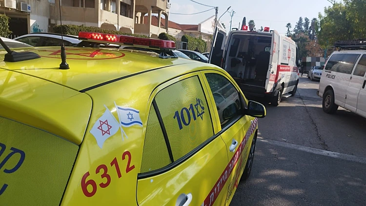 זירת הרצח בלוד