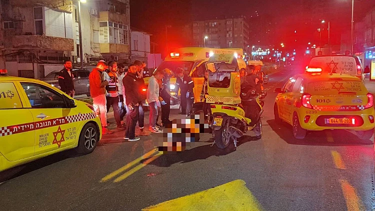 תוך שעתיים, ברמת גן ובחיפה: שני הולכי רגל נהרגו בתאונות