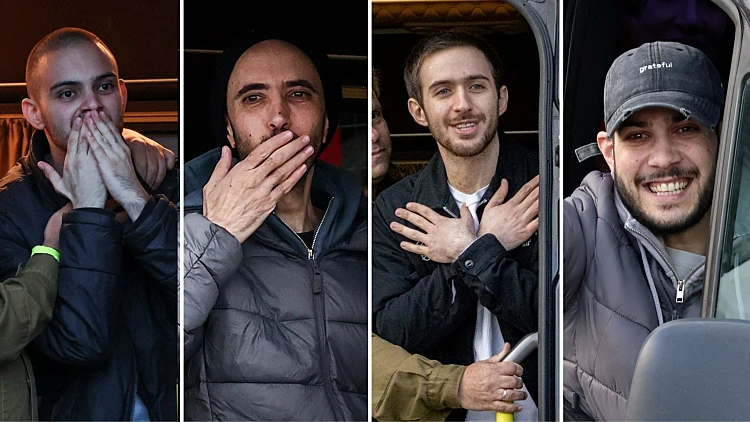 "חופש!"; "בא לי המבורגר": התיעודים המרגשים של השבים