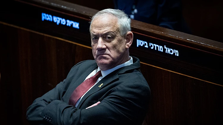 ח"כ בני גנץ בכנסת