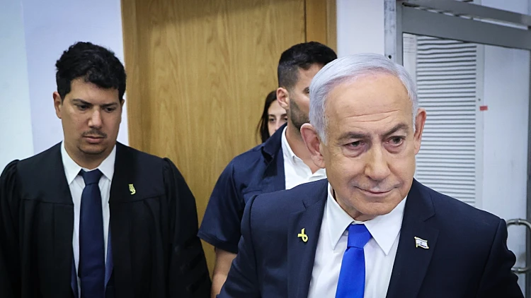 רה"מ נתניהו בבית המשפט