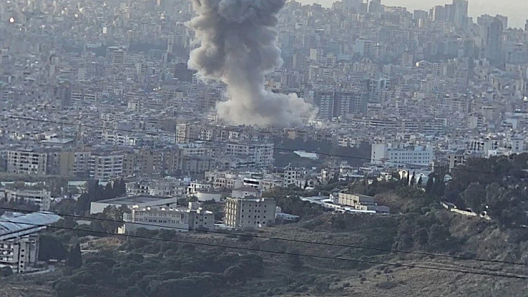צה"ל תקף מבנה בדאחייה: "הכיל אמל"ח משמעותי של חיזבאללה"