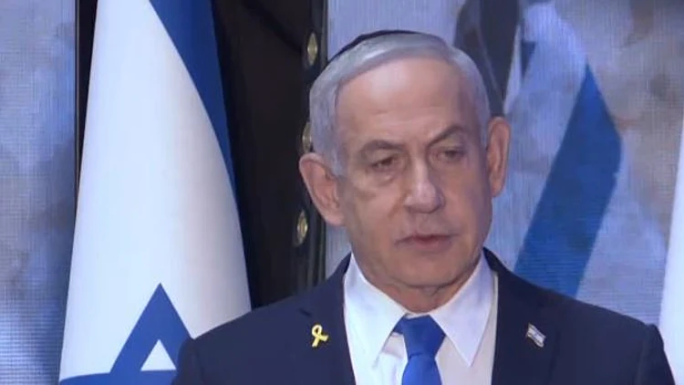 נתניהו בהר הרצל: "בזכות הלוחמים שברנו את טבעת החנק של אויבינו"