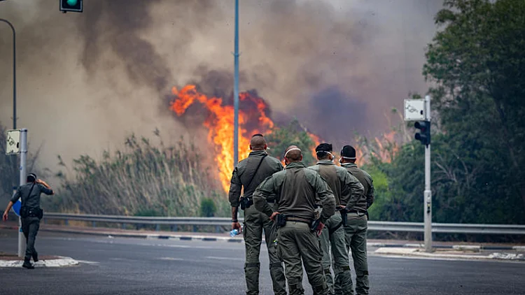 המשטרה עצרה תושב מזרח י-ם בחשד להצתה, שב"כ מעורב בחקירה