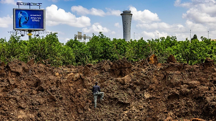 טיל בליסטי מתימן נפל בסמוך לנתב"ג, ניסיון היירוט נכשל
