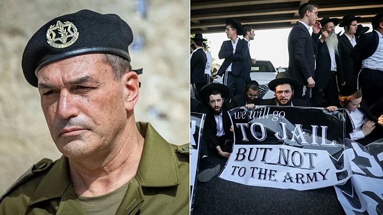 ביום שאחרי פרסום התוכנית של הרמטכ"ל זמיר: זעם ברחוב החרדי