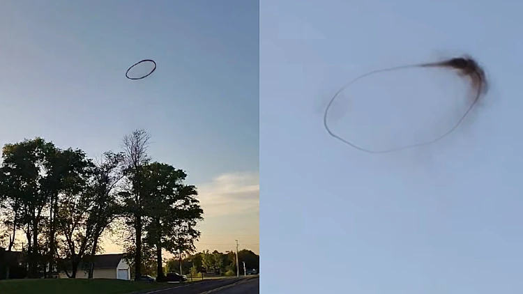 טבעת מסתורית נצפתה בשמיים - ואף אחד לא יודע להסביר את התופעה