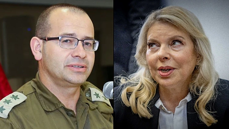 בטרם מונה: שרה נתניהו "ראיינה" את המזכיר הצבאי של רה"מ