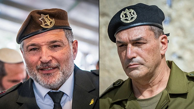 הרמטכ"ל עוקץ את ראש שב"כ המיועד: "זו לא מלחמה אינסופית"