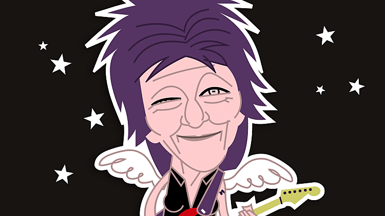 קריקטורה של קורין אלאל