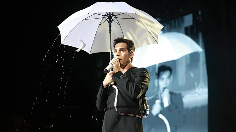 אביב גפן ב"נשף רוק" 2025