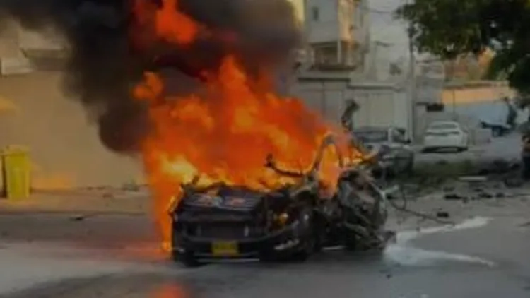 2 הרוגים בפיצוץ רכב בג'לג'וליה; הערכה: מדובר ב"תאונת עבודה"