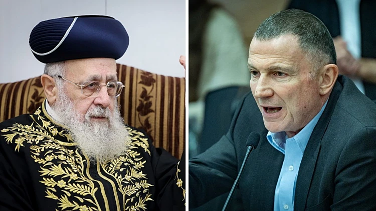 המנהיג הרוחני של ש"ס נגד אדלשטיין: "נשמתו תועבה"